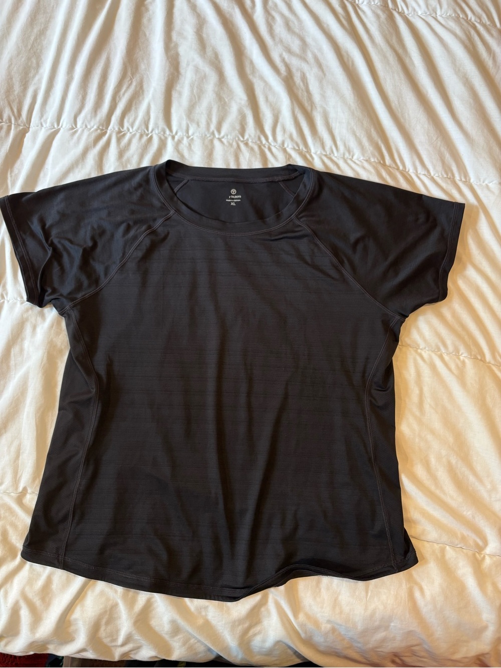 T by Talbots Black Women's Athletic Tee